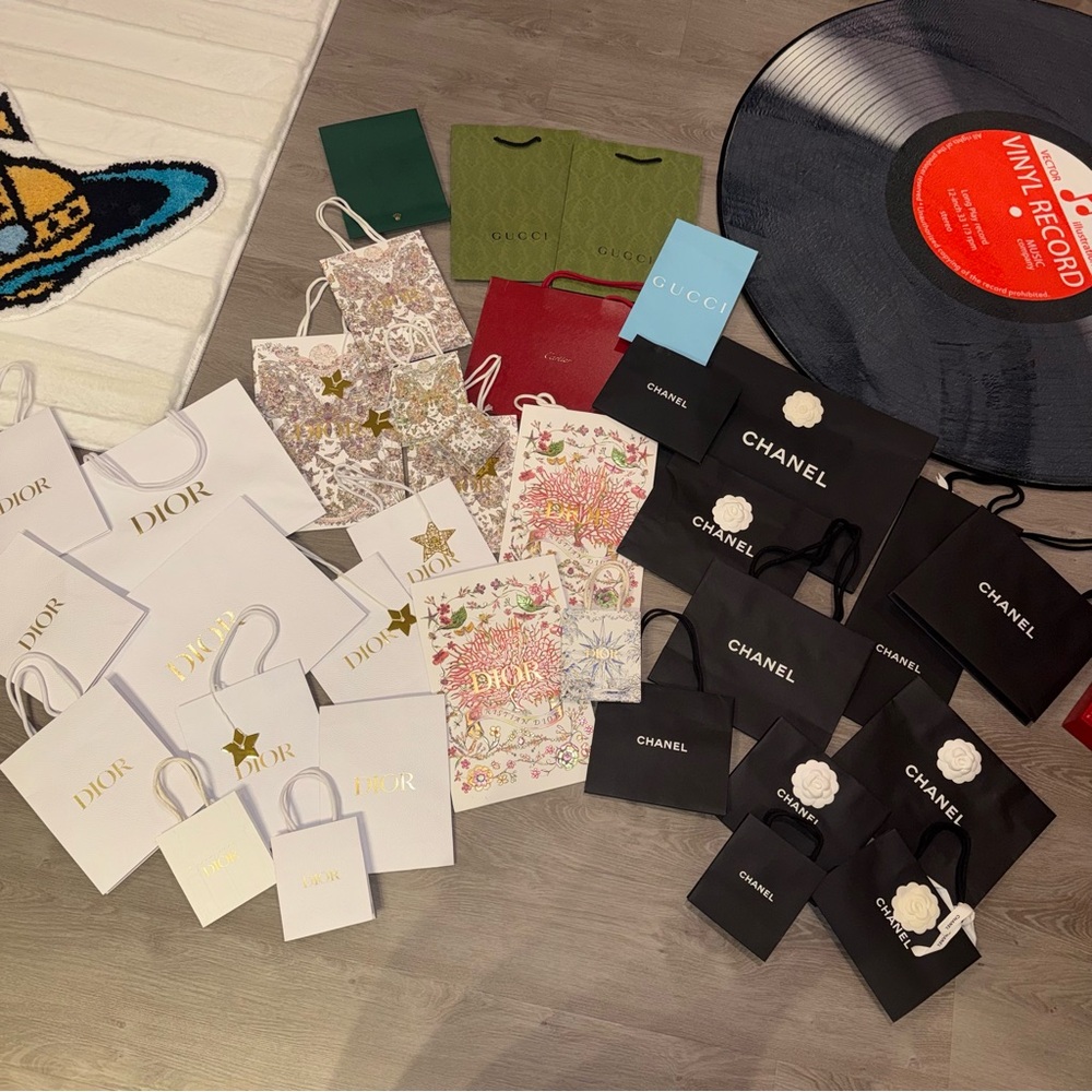 designer shopping bags